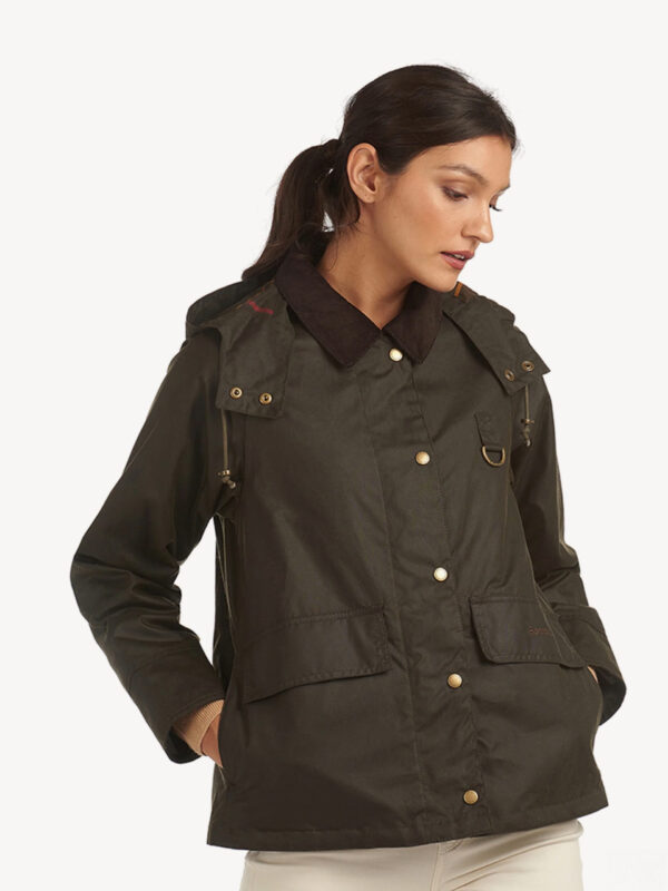 Giacca Avon Wax Olive Barbour
