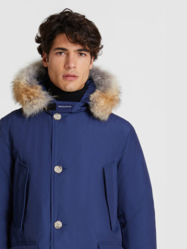 Arctic Indaco Scuro Anorak Parka Woolrich